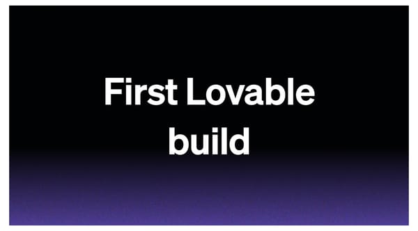 Learnings from my first Lovable product build